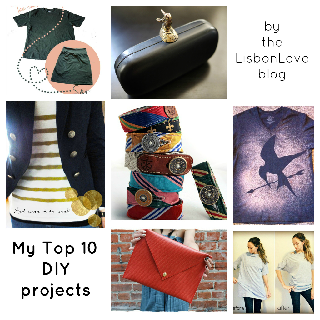 My Top 10 DIY fashion projects (and Pinterest!)